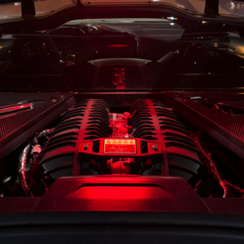 c8 engine bay led lights