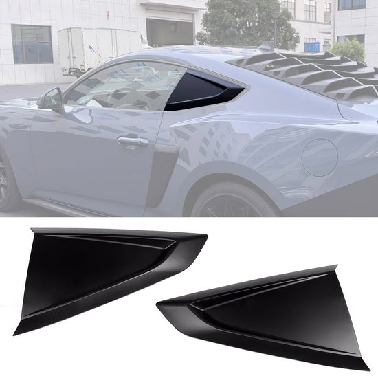 2024+ Mustang S650 Coupe V Style Side Window Louvers