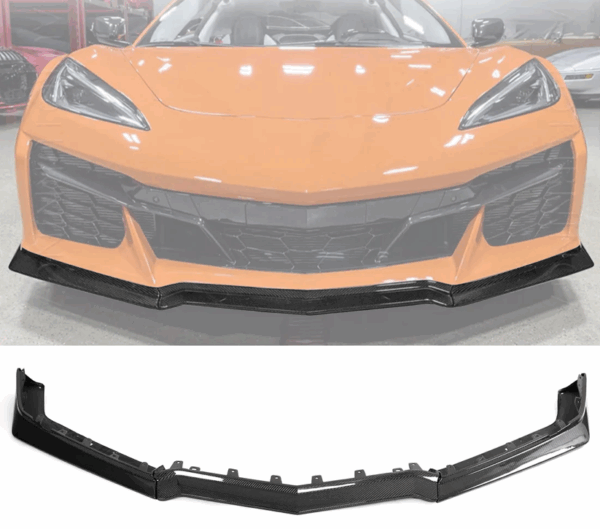 C8 Corvette Z06 Z07 Package Carbon Fiber Front Splitter