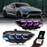 2018 mustang rgb headlights gtd