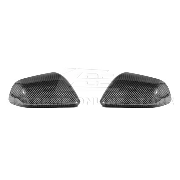 Second image of 2015 - 23 Mustang Carbon Fiber Mirror Cap Covers