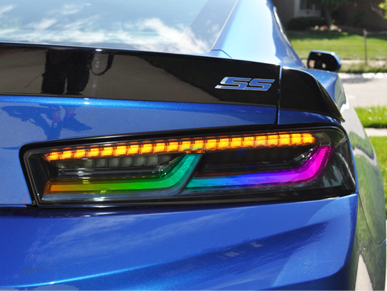 2016 - 18 Camaro Smoked RGB Flow Sequential LED Tail Lights