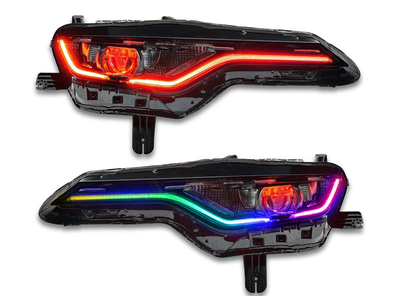 2019 - 24 Camaro Prebuilt RGB Color Changing Headlights