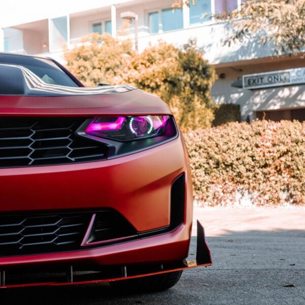 Second image of 2019 - 24 Camaro LT Prebuilt RGB Color Changing Headlights