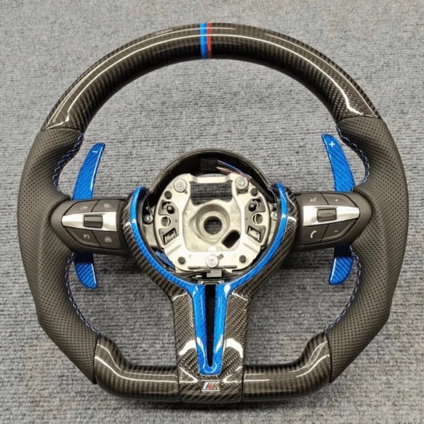 Second image of 2020 - 25 BMW M3 G80 Carbon Fiber Steering Wheel (Completed/Heated)