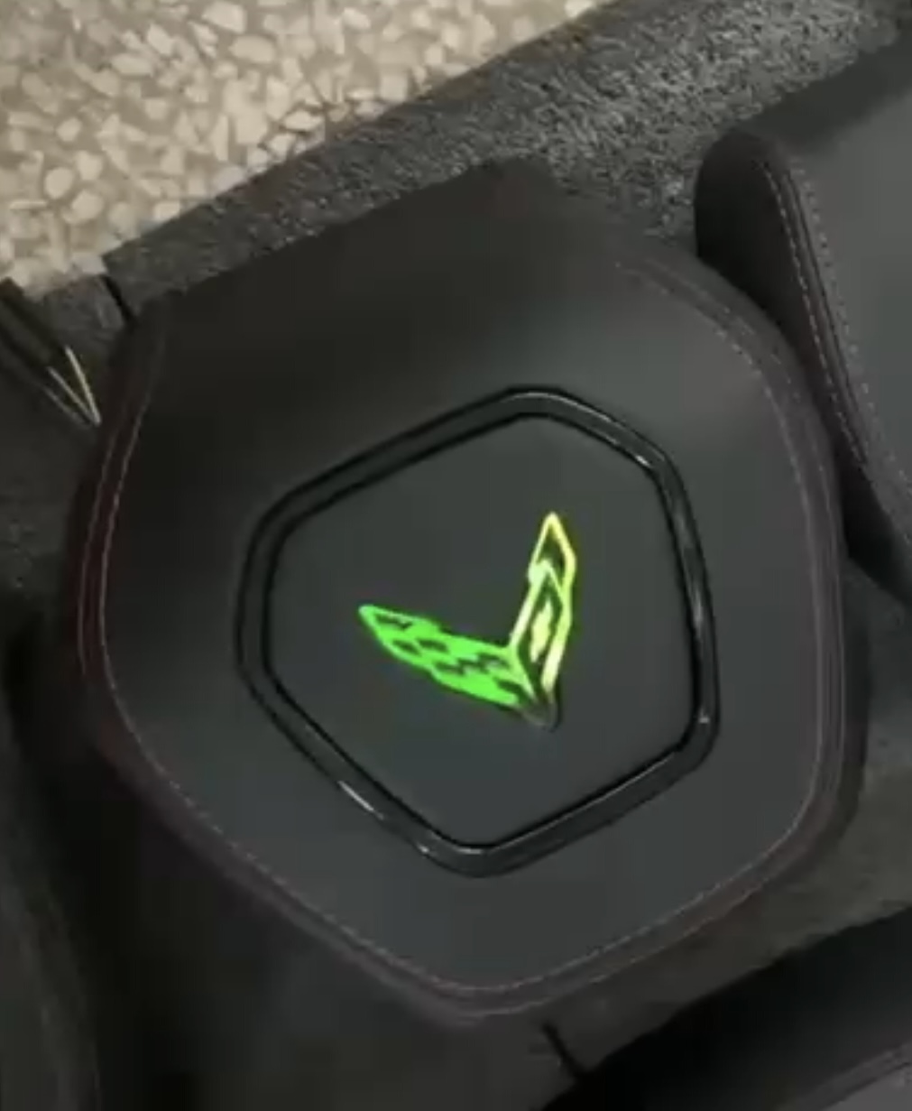 C8 Corvette RGB LED Custom Airbag Cover (Customizable)