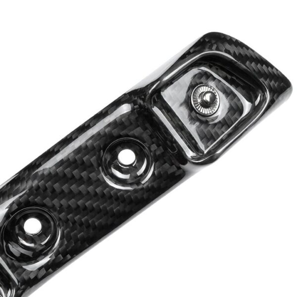 Second image of C8 Corvette Carbon Fiber Seat Belt Holder Buckle Panel Replacement