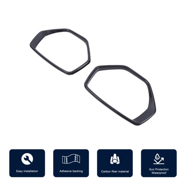 Second image of C8 Corvette Carbon Fiber Side Mirrors Frame Trim