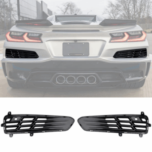 C8 Corvette Z06 Unpainted OE Style Rear Grilles