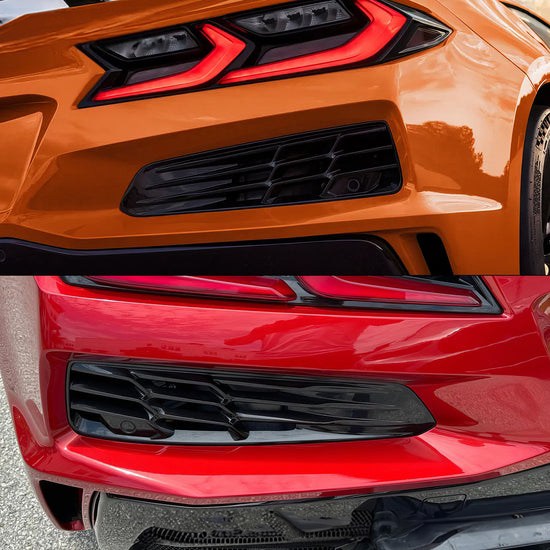 Second image of C8 Corvette Z06 Unpainted OE Style Rear Grilles