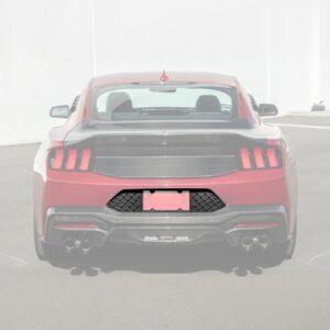 2024+ Mustang S650 Rear License Plate Frame Trim Cover