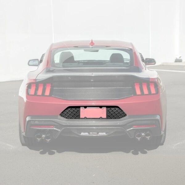 2024+ Mustang S650 Rear License Plate Frame Trim Cover