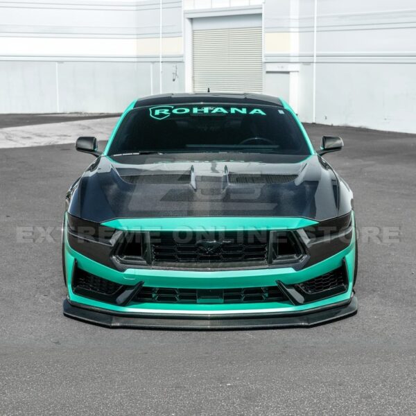 2024+ Mustang Dark Horse Dry Carbon Fiber Front Grille Trims