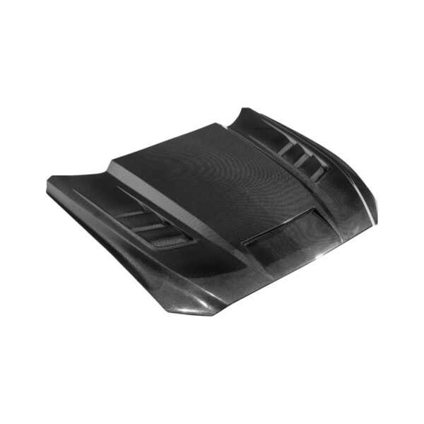 Second image of 2015-17 Mustang Terminator Style Front Hood Vented Cover