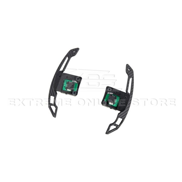Second image of 2024+ Mustang S650 Steering Wheel Magnetic Paddle Shifters