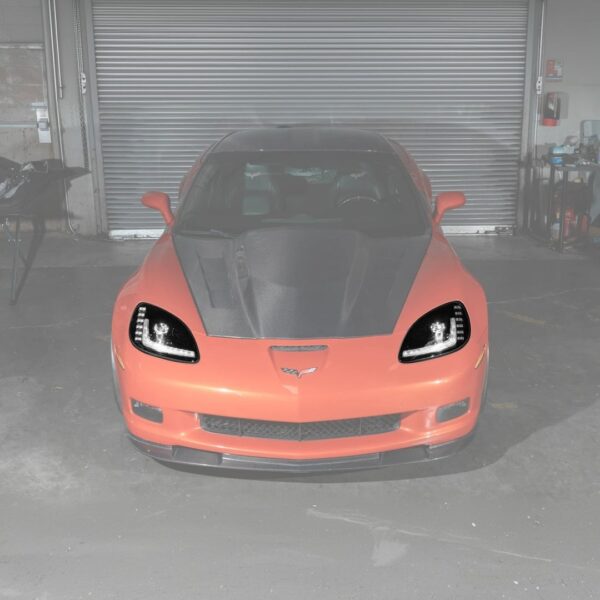 2005 - 13 Corvette C6 l C7 Style Projector LED Sequential Signal Turn Headlights