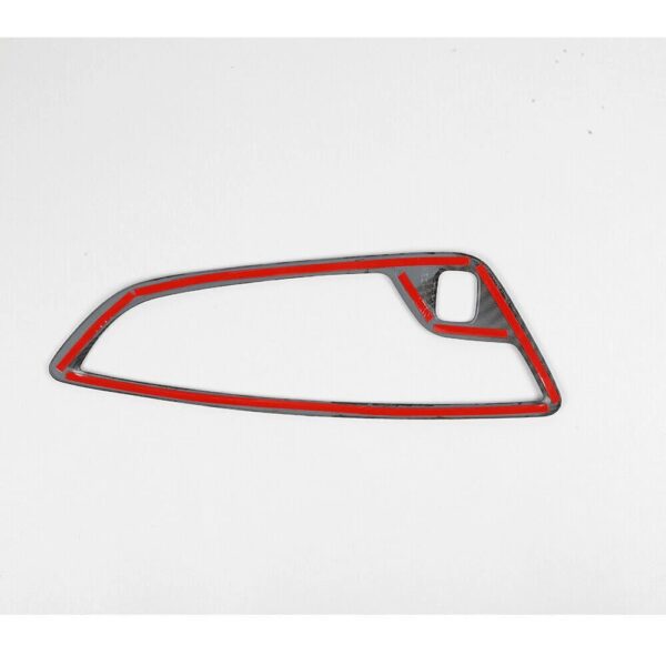 Second image of 2016 - 24 Camaro Hydro-Dipped Carbon Fiber Upper Dashboard Air Vent Trim Cover