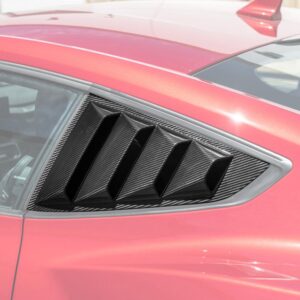 2024+ Mustang S650 Carbon Fiber Side Quarter Window Louvers
