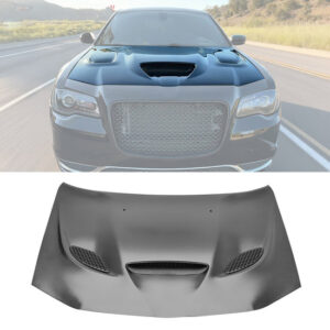 2011 - 23 Chrysler 300 SRT Hellcat Style Front Aluminum Hood