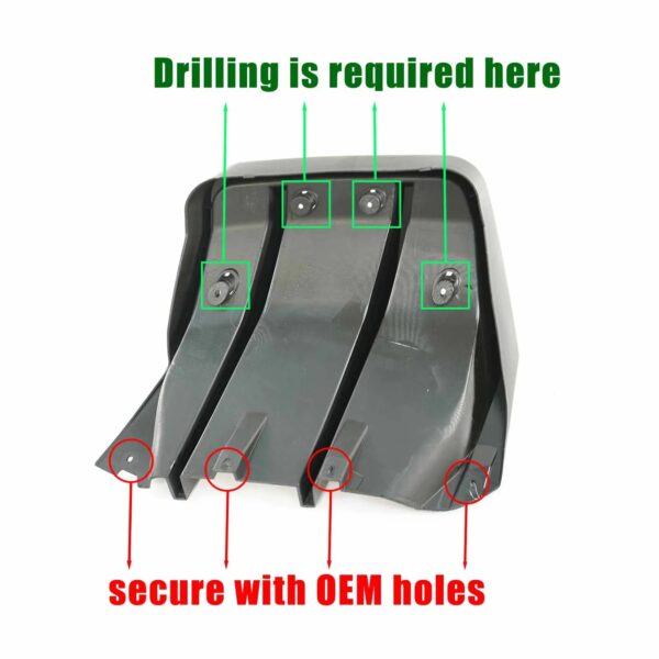 Second image of 2014 - 19 C7 Corvette Rear Diffuser Add-On | Matte, Gloss, or Carbon Print Finish