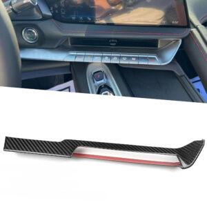 2026+ C8 Corvette Carbon Fiber Center Climate Control Outlet Trim Cover