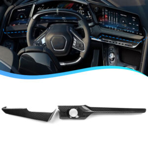 2026+ C8 Corvette Carbon Fiber Lower Display Panel Trim Covers