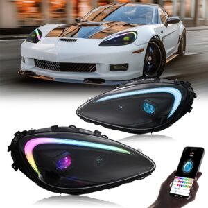 2005 - 13 Corvette C6 RGB LED Headlights