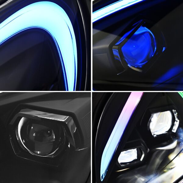 Second image of 2005 - 13 Corvette C6 RGB LED Headlights