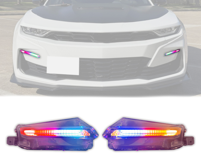 2019 - 24 Camaro Pre-Built Flow Series / RGB DRL Fog Lights