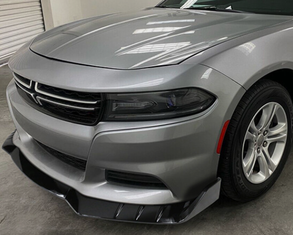 2015 - 24 Charger SXT RT Gloss Black Front Splitter