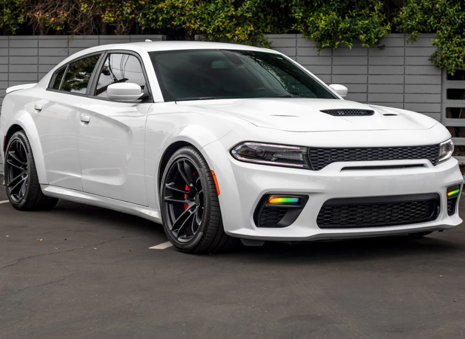 Second image of Dodge Charger Widebody Flow RGB DRL Fog Light Trim Covers