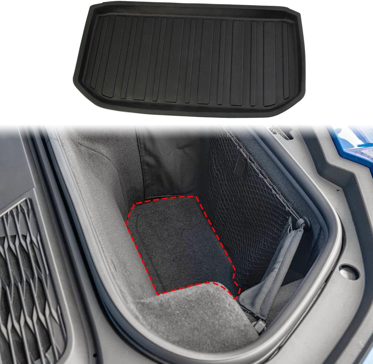C8 Corvette Front Storage Compartment Cargo Mat Liner