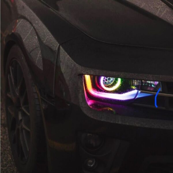 2010 - 13 Camaro Prebuilt RGB Flow Facelift Headlights