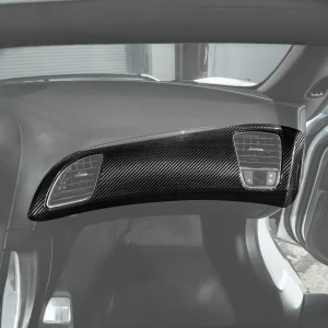 Corvette C7 Dry Carbon Fiber Passenger Side Dash Air Duct Vent Panel Cover