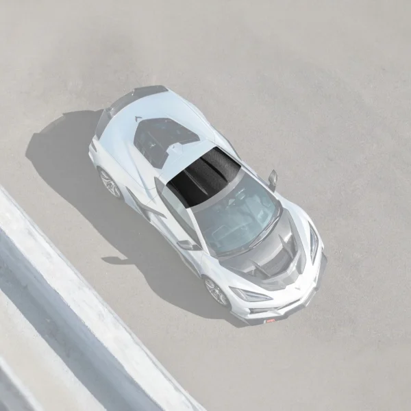 Second image of Corvette C8 Carbon Fiber Replacement Removable Targa Roof Panel