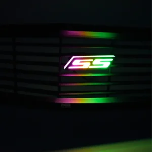 Chevy Camaro SS RGB Flow LED Emblem Badge
