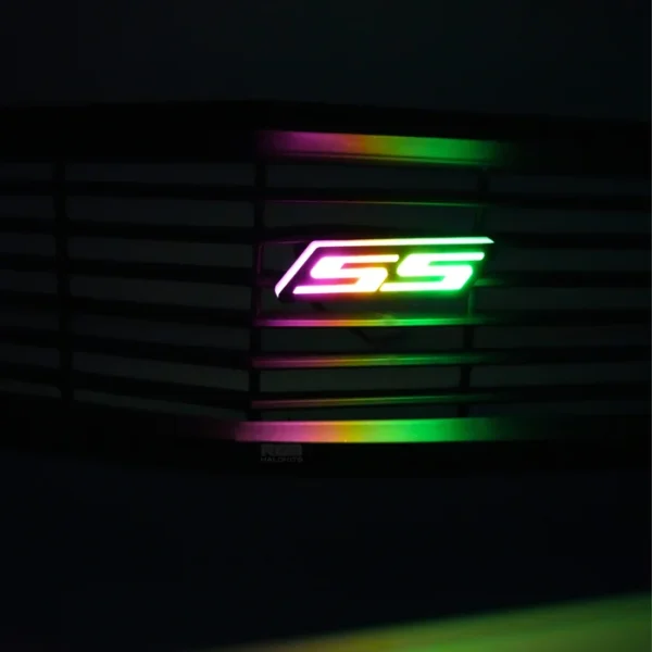 Chevy Camaro SS RGB Flow LED Emblem Badge