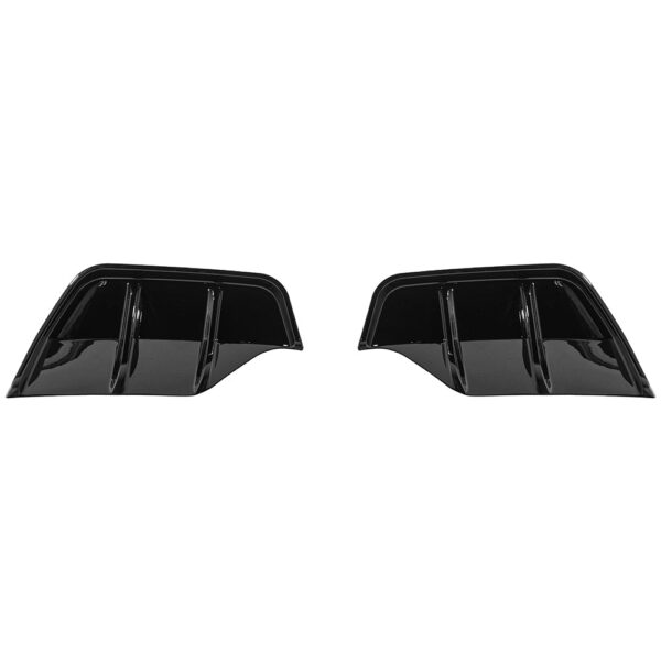 Second image of 2025+ Tesla Model Y Fast Style Glossy Black Rear Diffuser Add-On
